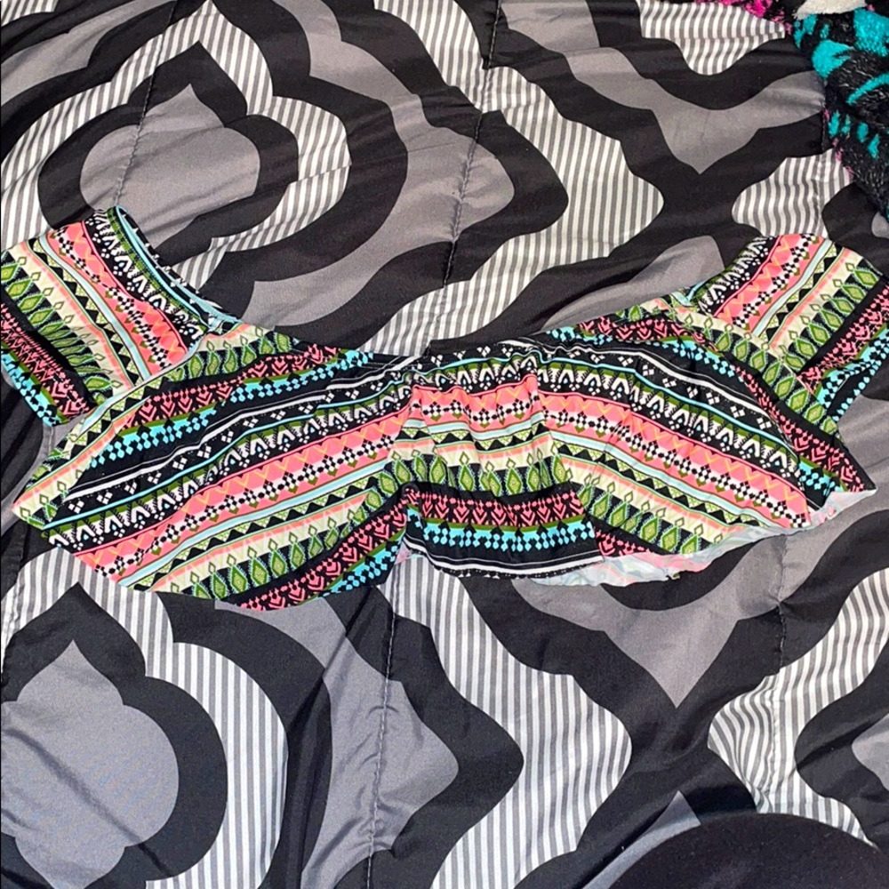 strapless bathing suit top